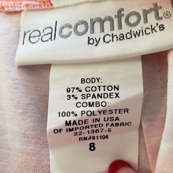 Real Comfort by Chadwicks Floral Tropical A-Line Skirt - Picture 7 of 7